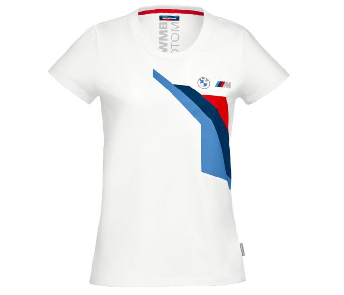 BMW Motorrad T-Shirt Motorsport Γυναικείο Λευκό ΕΝΔΥΣΗ